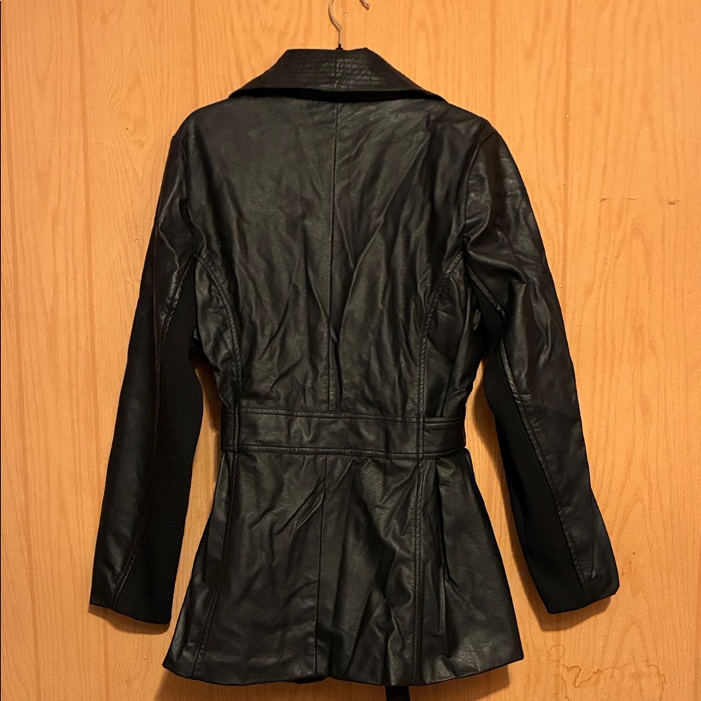 Therapy Black Leather Jacket - image 4